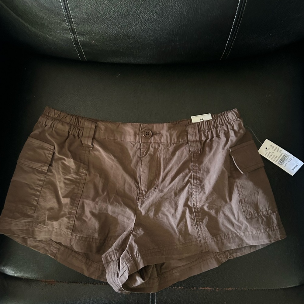 Low rise e-waist cargo shorts from pacsun